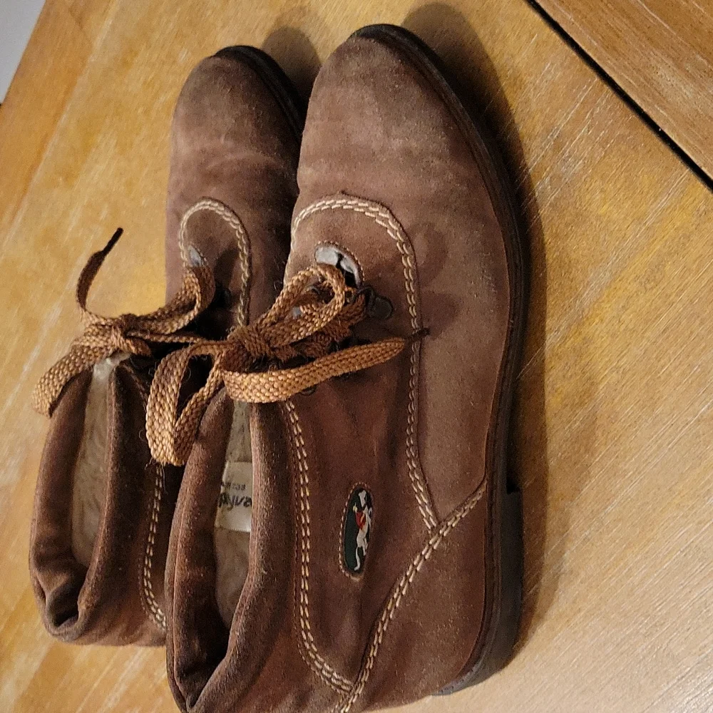VINTAGE FAYVA SUEDE RIDING BOOTS - Picture 1 of 13